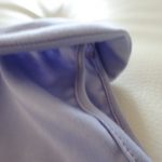 Top lilas détail